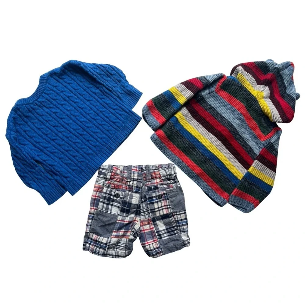 Baby Gap Boys 12-18 Months Lot of 4 Toddler Outfit Bundle Cotton Casual Playwear